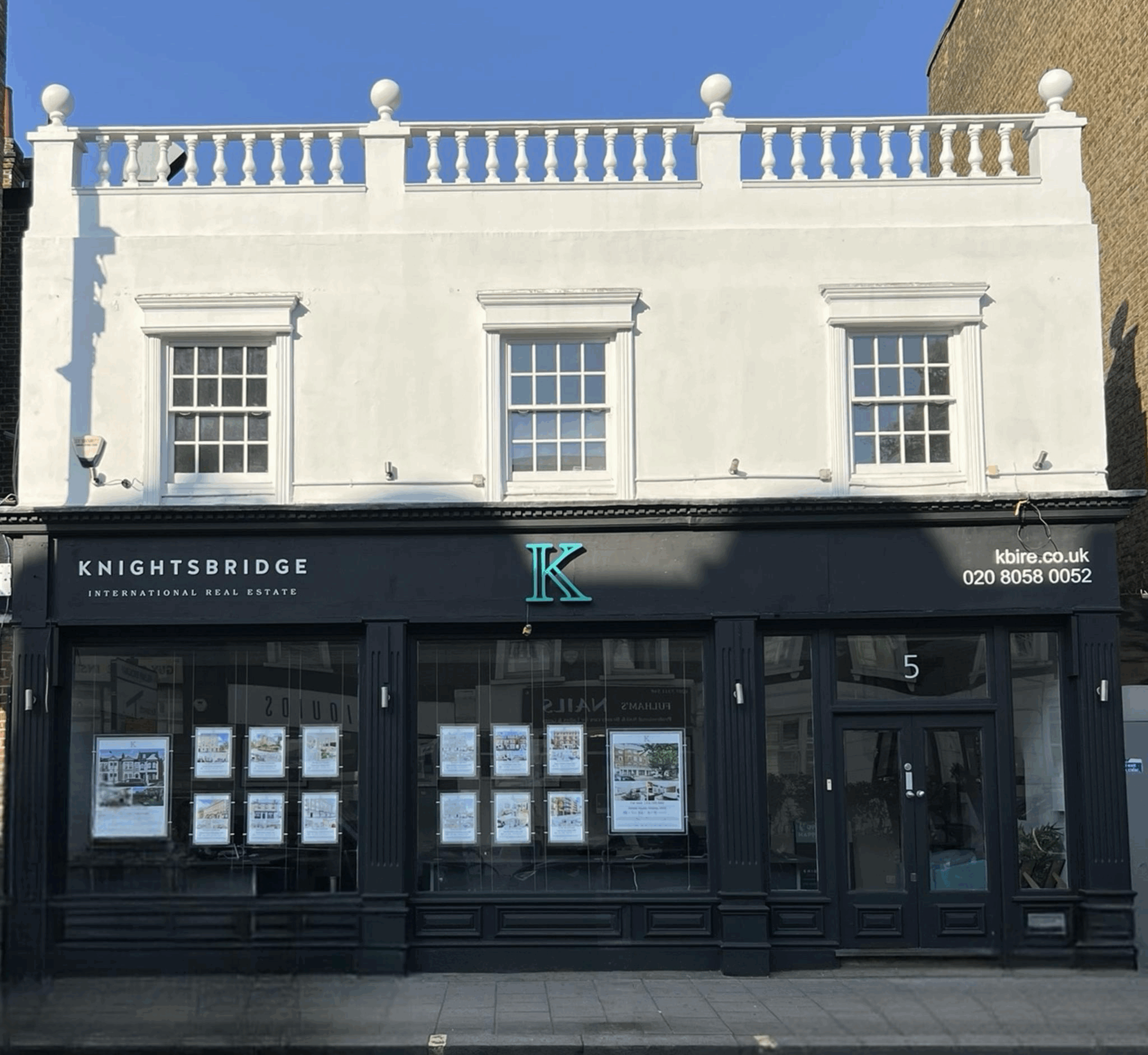 Knight Bridge International Real Estate 5 Harwood Road Fulham SW6 4QP OFFICE