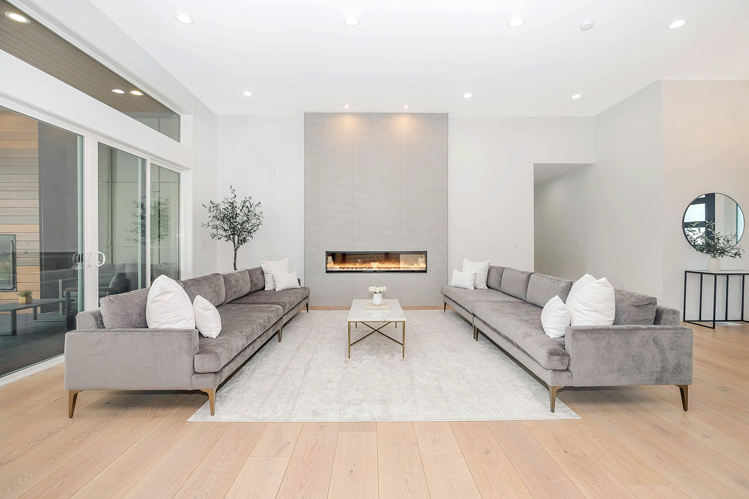 Refined neutral living room